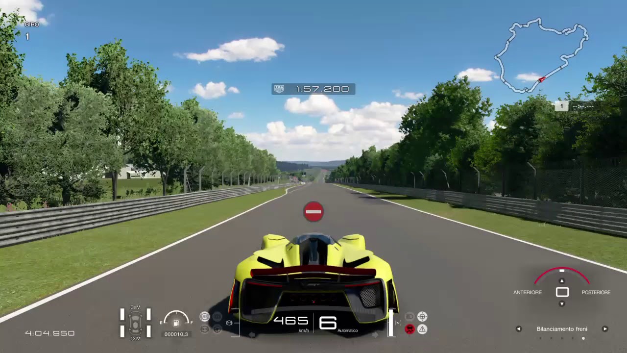 Wtffff Dodge Srt Tomahawk Vgt Technology Speed At Nurburgring Straight Gt Sport Youtube