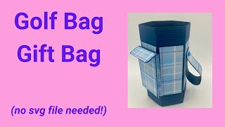 Golf Bag Gift Bag