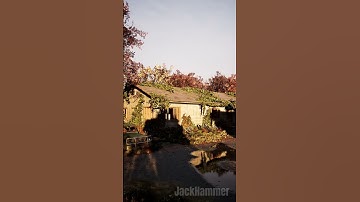 Fallout in UNREAL ENGINE 5: Red Rocket Post Apocalyptic Diner #fallout #sony #pov