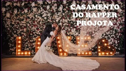 Como foi o casamento do Projota?