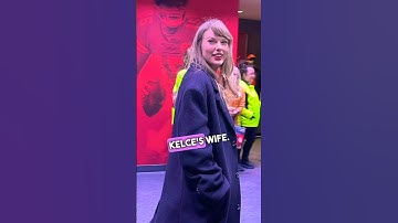 Taylor Swift is Travis Kelce’s wife? 😅😅 #shorts #taylorswift #nfl