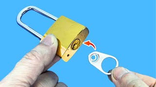 Easy Way to Open ANY Lock without a key in a flash! HOW TO UNLOCK MAGIC