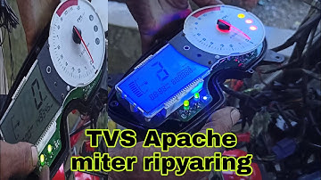 TVS Apache RTR meter ripyaring