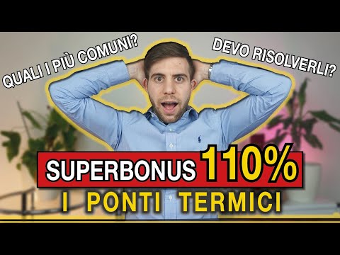 SUPERBONUS 110% | ? 4 esempi di PONTI TERMICI