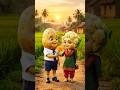 Potato Boy Fell in Love with Cauliflower Girl 🥔❤️🥦 | Emotional AI Love Story. #shorts #OF'S_Dream