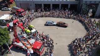 Drone beelden! Verschillende demonstraties tijdens drukbezochte opendag van brandweer Rosmalen