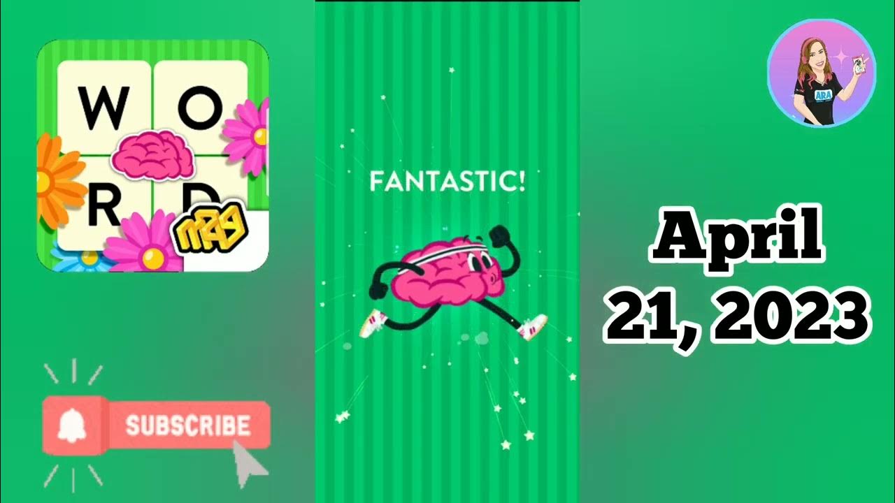 WordBrain Pizzeria Event April 21 2023 Answers YouTube