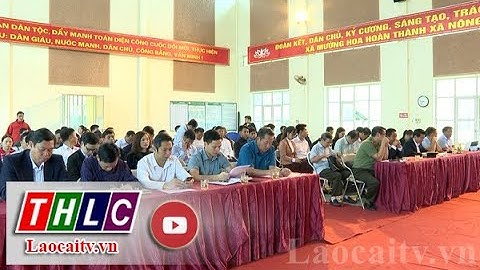 Đoàn đại biểu Quốc hội tỉnh tiếp xúc cử tri thị xã Sa Pa | THLC