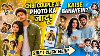 Trending AI Chibi Couple Photo Editing | Chibi Cartoon Photo Editing Prompt | ChatGPT Photo Editing screenshot 5