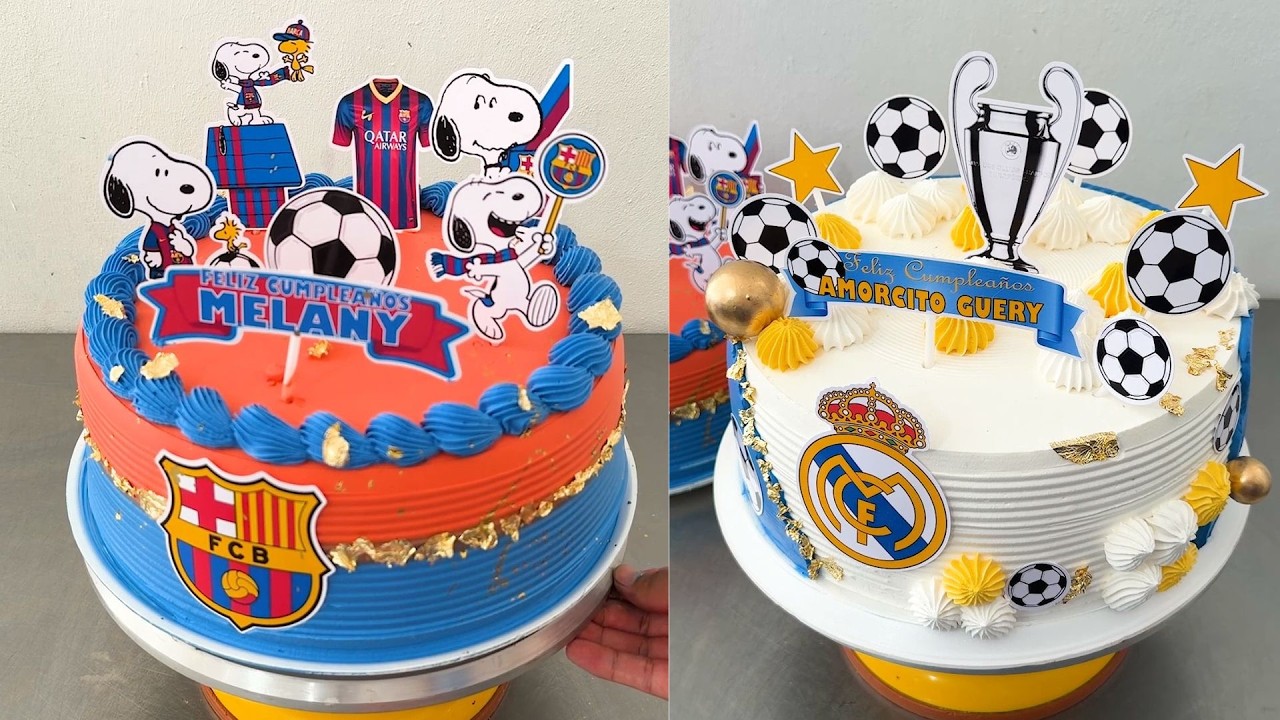Лучший выбор для тортов на день рождения | Барселона | Реал Мадрид