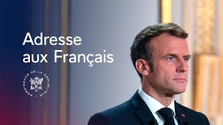 Adresse aux Français.