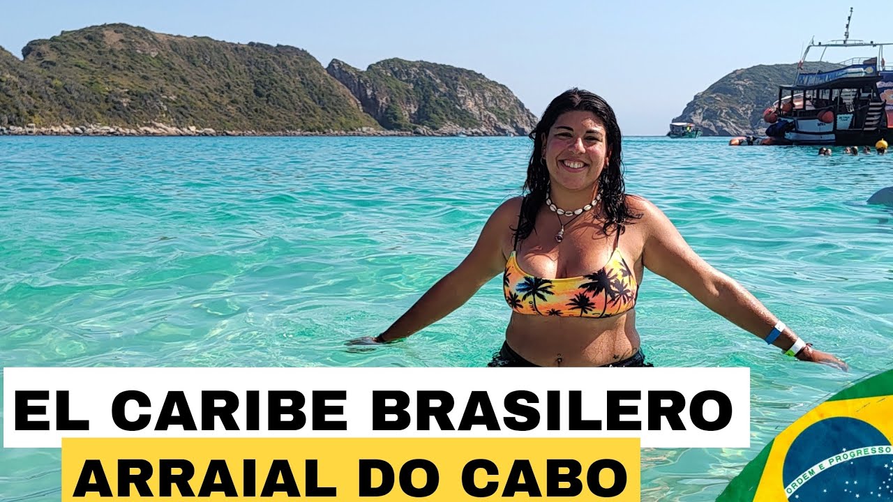 👉🏻 EL MEJOR TOUR en Barco de ARRIAL DO CABO 🌊 EL CARIBE BRASILERO 🇧🇷