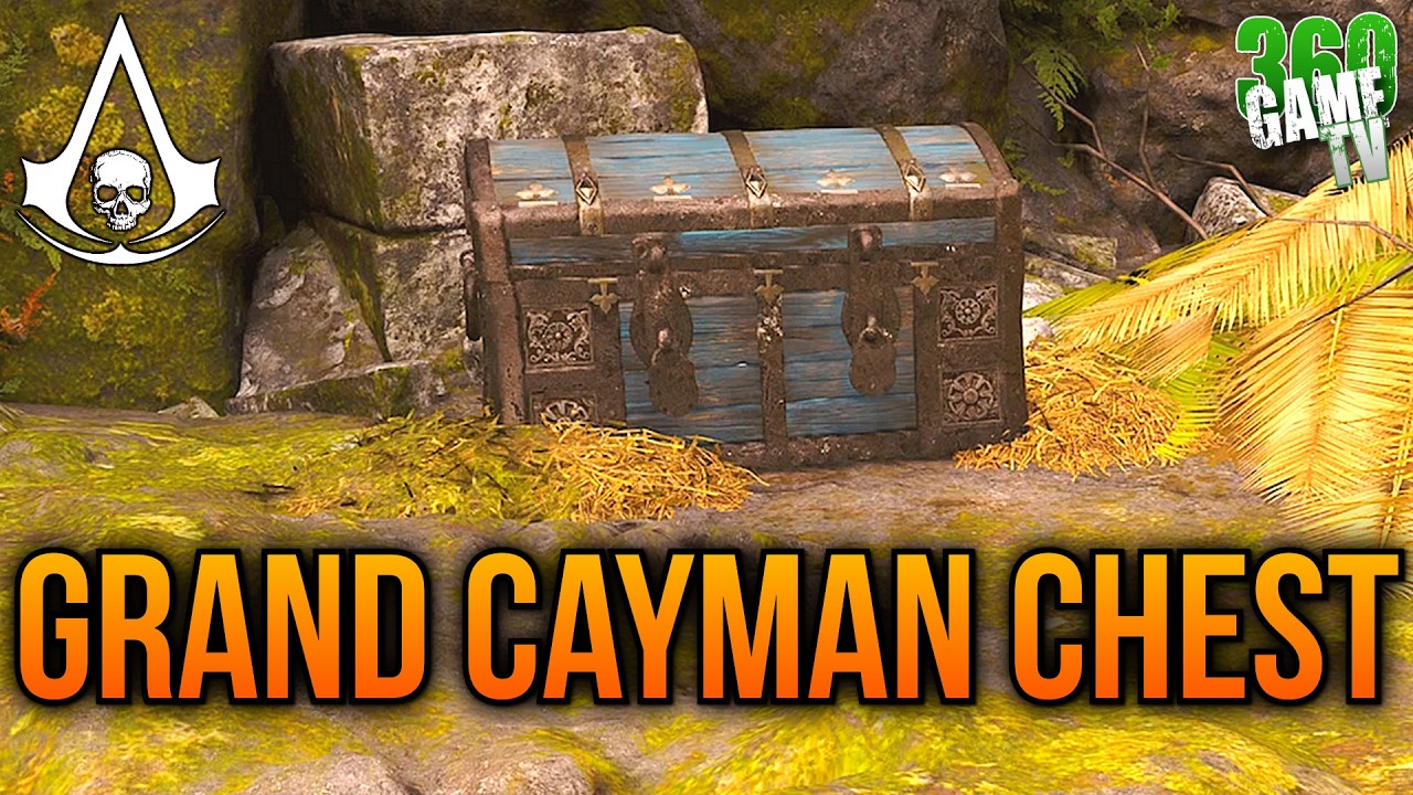 Grand Cayman Chest - HOW TO GET IT - Unreachable Chest SOLVED - Assassins Creed Black Flag Resynced