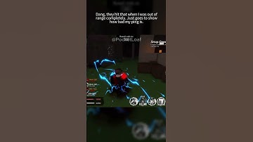 Forsaken, but I play with HIGH PING?! #roblox #forsaken #robloxforsaken