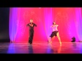 Dynamic duo dance studio concert commercial