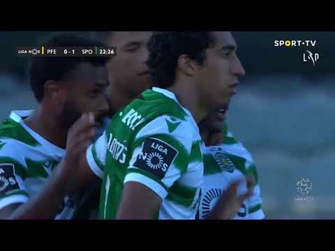 Goal | Golo Jovane Cabral: Paços de Ferreira 0-(1) Sporting (Liga 20/21 #2)