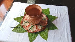 How to Decorate coconut for kalasha pooja/varalakshmi face decoration/kalasham decor/varalxmi pooja