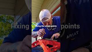 Doing my own upgrades on my SXS #goingviral #lifeisbutadream #offroad #weldlife