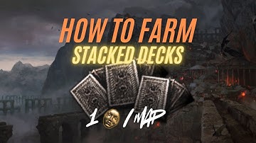 FARM 1 DIVINE PER MAP WITH MY FAVORITE STRAT! | STACKED DECKS | Path of Exile 3.27