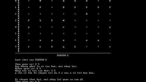 Demo game Cờ Vua viết bằng hướng đối tượng.