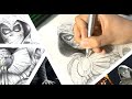 Drawing Marvel&#39;s Moon Knight | Timelapse