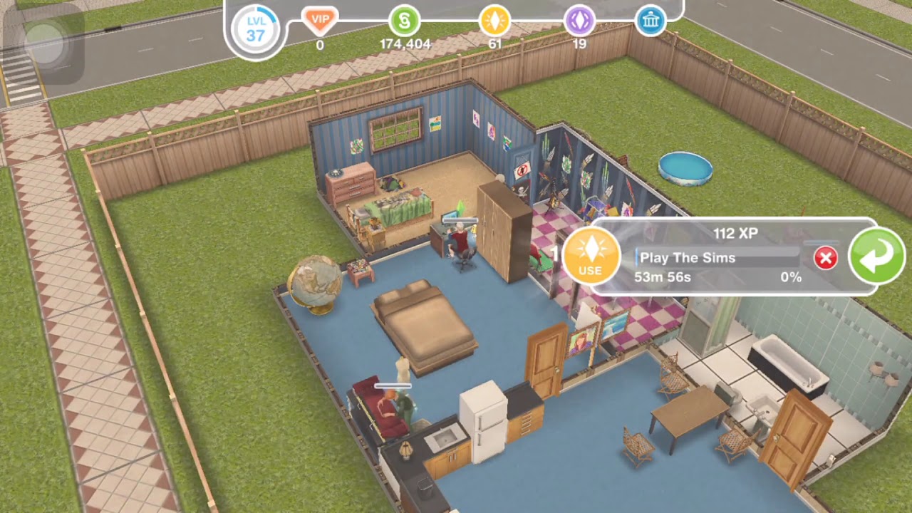 The Sims FreePlay] Play the sims on a computer (weekly tasks) 