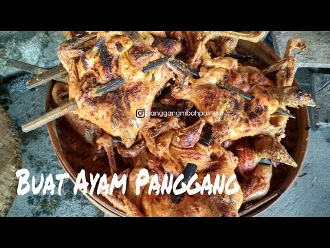 Cara Melipat Ayam Panggang Khas Magetan (AYAM PANGGANG MBAH PAINEM). 