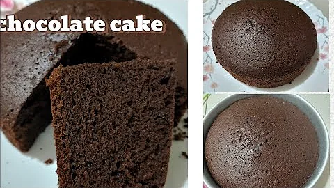 Simple moist chocolate cake 🎂 recipe.   Easy  recipe.How to make a delicious chocolate cake at home.