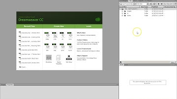 JOU317 Dreamweaver Tutorial 1 -- Parts 1 and 2