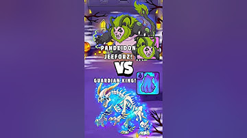 pandeidon jeeforz vs Guardian king Battle🐐|| in dynamons world #dynamonsworld #ytshorts #2025