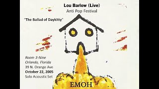 Lou Barlow – “The Ballad of Daykitty” (Live 2005)