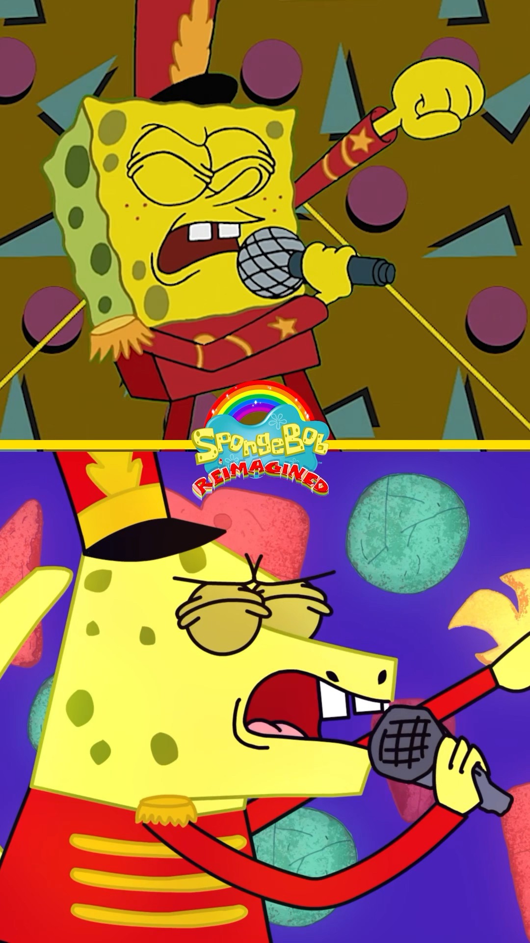 Sweet Victory but with DINOSAURS ??? | SpongeBob #shorts