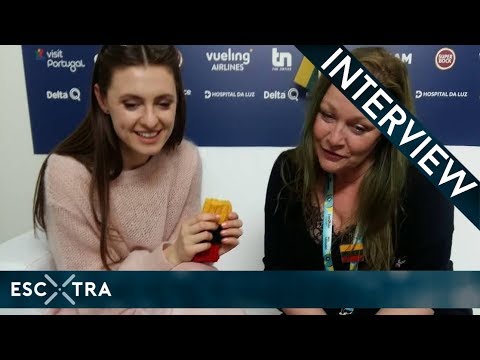 LIVE INTERVIEW: Ieva Zasimauskaitė (Lithuania 2018) // ESCXTRA.com