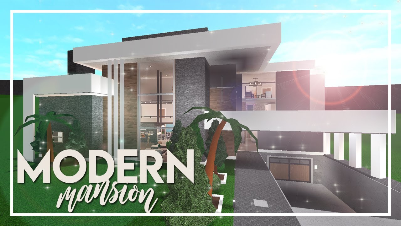 to Bloxburg Modern Mansion (328k) ViDoe