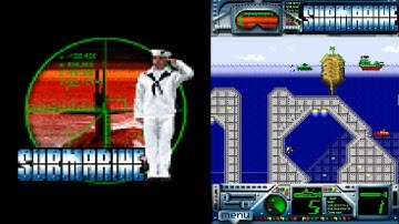 Submarine JAVA GAME (Ismar 2002 year) FULL WALKTHROUGH