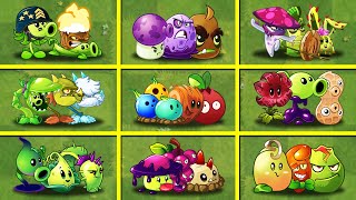 PVZ 2 Random 20 Team 3 Plants - Which Team Plant Will Win? - PVZ 2 Team Plants Battles