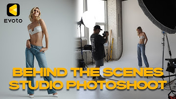 Tethering with Evoto AI on the iPad makes it just too easy. | Behind The Scenes Photoshoot Canon R5