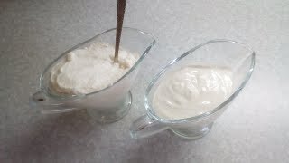МАЙОНЕЗ БЕЗ ЯИЦ И ВКУСНЫЙ СМЕТАННЫЙ СОУС, ХОРОШАЯ ЗАМЕНА МАЙОНЕЗУ. МАЙОНЕЗ БЕЗ ЯИЦ И ВКУСНЫЙ СМЕТАННЫЙ СОУС, ХОРОШАЯ ЗАМЕНА МАЙОНЕЗУ.