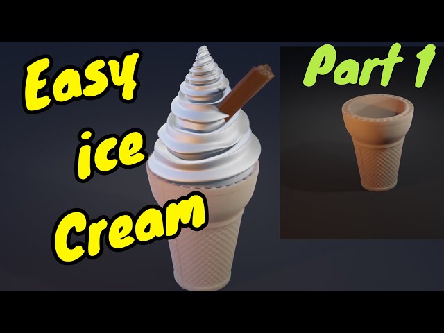 Blender Tutorial: Making Ice Cream 