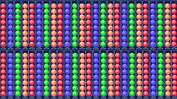Ball Sort color Puzzle Game || Level 341-350 #ballsortpuzzle #ballgames