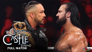 Drew Mcintyre vs. Damian Priest: WWE Clash at the Castle 2024 - Falls Count Anywhere Match