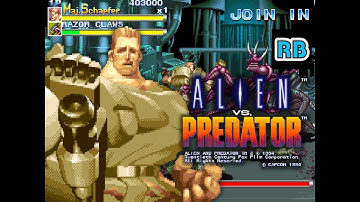 1994 [60fps] Alien vs. Predator (Euro) 4069800pts Maj.D.Schaefer ALL