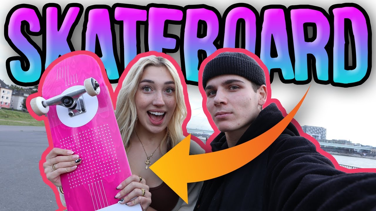 1 TAG SKATEBOARD LERNEN 😱 mit 