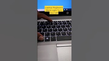 Laptop Keyboard Back Light Turn On/ Off Short Cut Key | Keyboard light@macnitesh