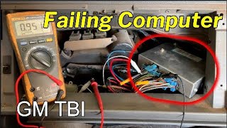 Computador com falha devido a TBI Solucao de problemas do sensor MAP