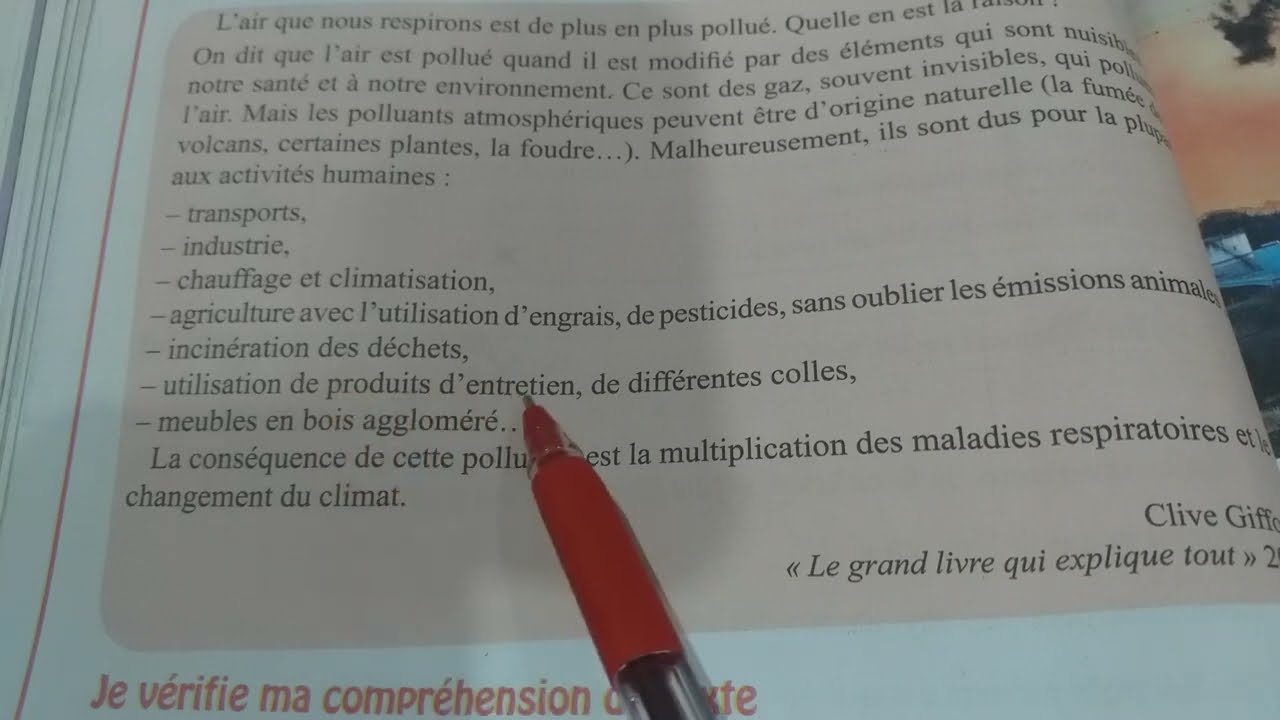 شرح صفحة 100|101من كتاب اللغة الفرنسية السنة أولى متوسط