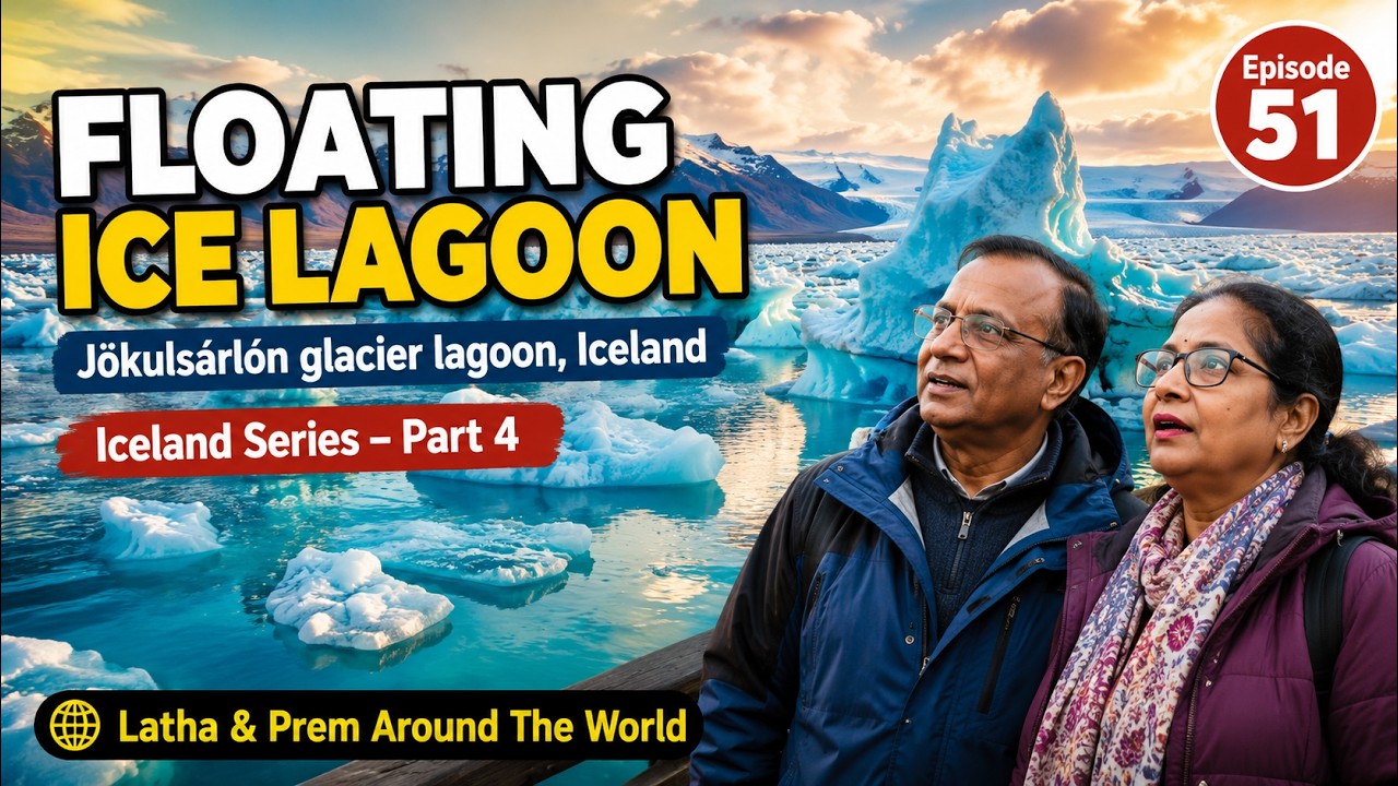 ICELAND DIAMOND BEACH & GLACIER LAGOON |South Coast Road Trip (Ep 51)