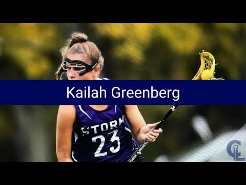Kailah Greenberg Lacrosse Highlights - MA 2022 - Def