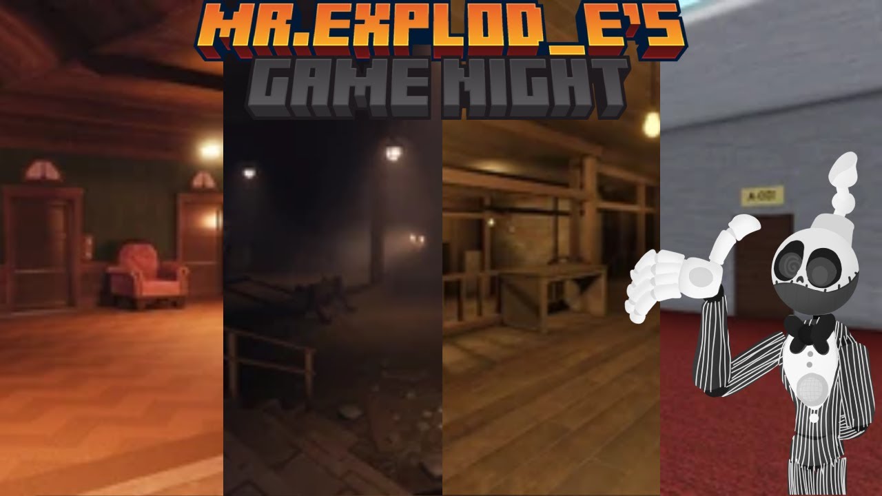 MR.EXPLOD_E IS LIVE || Pilot x Mr.Explod_E Game Night 1: Doors ...