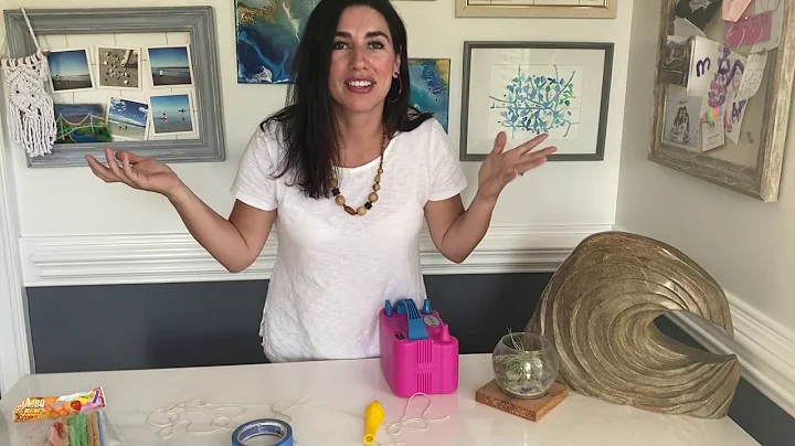 Balloon Rocket Kids STEM Activity